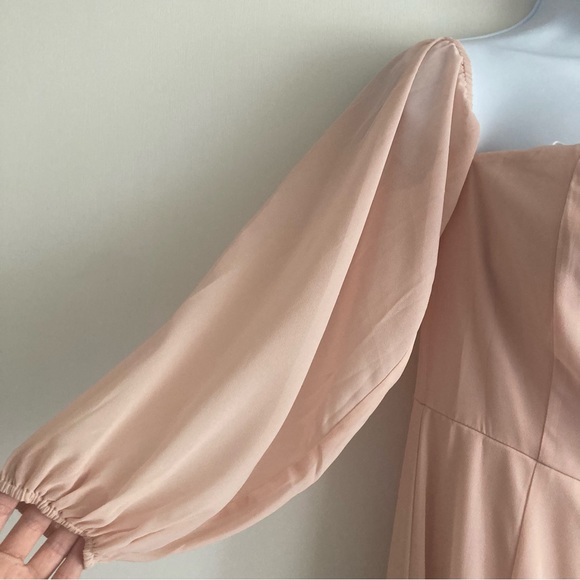 Lulu’s Always Us Blush Wide Leg Jumpsuit, NWT Sz M - Picture 6 of 10